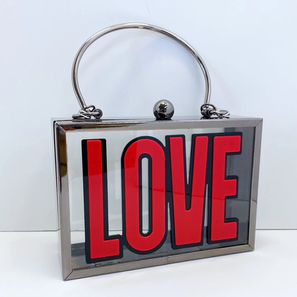 Love Clear Handbag